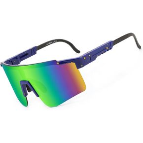 YuJian Sports Sunglasses for Men Women Youth Baseball Softball Sunglasses UV400 Protection Cycling Glasses in Saudi Arabia