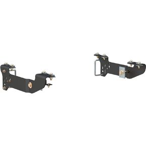 CURT 16400 5th Wheel Installation Brackets, Select Chevrolet Silverado, GMC Sierra 1500 , Black