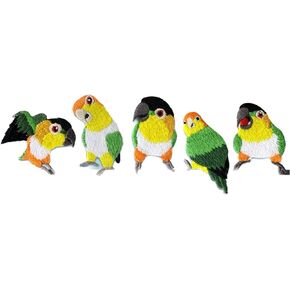 9 Pieces Cute Birds Patch Appliques, Sew on Iron on Birds Embroidery Patches for Jacket Backpack Jeans Clothes DIY Patches