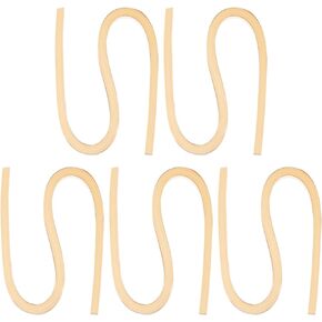 PATIKIL Quilling Strips Paper 300pcs 1/8"(3mm) 54cm Origami Paper Quilling Strip for Art DIY Hand Craft Christmas Metallic Champagne
