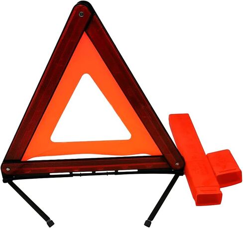 طقم مثلث التحذير من توركينج، طقم مثلث السلامة، طقم طوارئ السيارة على جانب الطريق مع مثلث تحذير، وسترة أمان عاكسة ومطرقة أمان in Kuwait