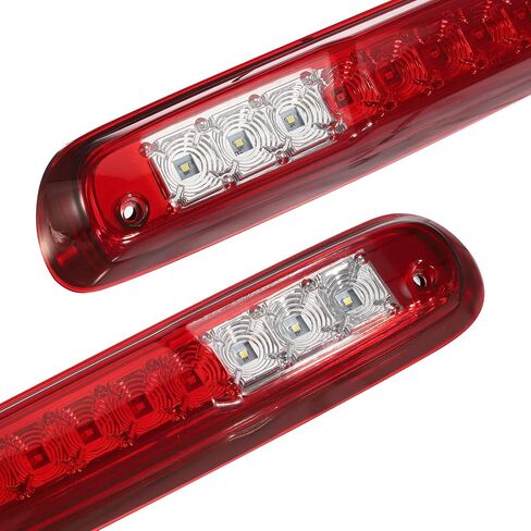 Partsam High Mount Stop Light 3rd Third Brake Light for 1999-2006 Silverado Sierra 1500 2500 HD 3500 Chrome Housing Smoke Lens Center Mount Rear Top Cab Roof Cargo Lights Lamps (1 Plug) in Saudi Arabia