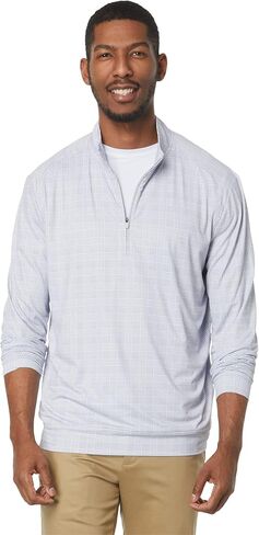 johnnie-O Justin Performance ¼ Zip Pullover Seal XL in Saudi Arabia