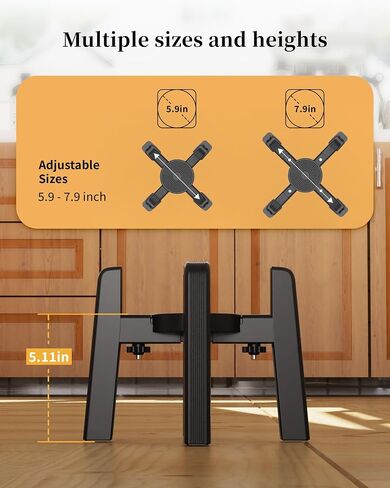 CZPET Dog Bowl Stand with Adjustable Height and Width [Stand Only] in Saudi Arabia