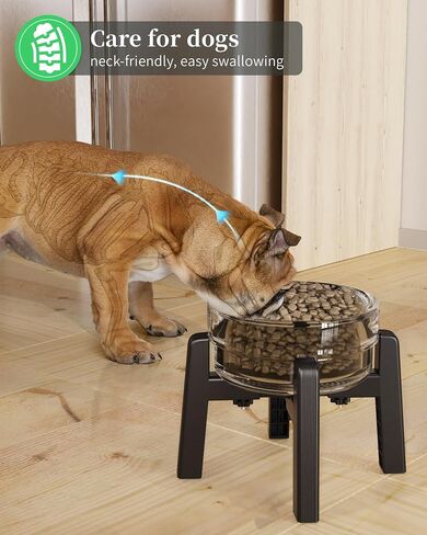 CZPET Dog Bowl Stand with Adjustable Height and Width [Stand Only] in Saudi Arabia