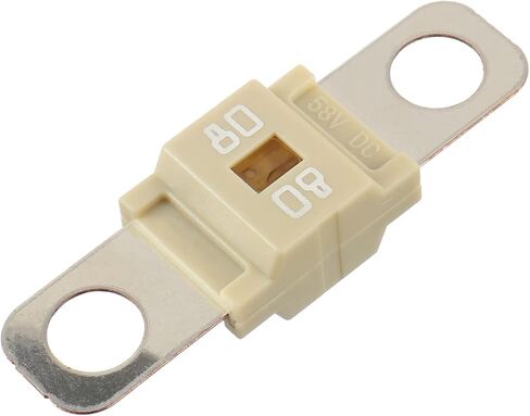 BOJACK AMI/Midi Fuse 50A High Current Fuse Bolt-on Fuse 50 Amp for Cars, Trucks, Construction Vehicles, Buses, Caravans (Pack of 5) in Saudi Arabia