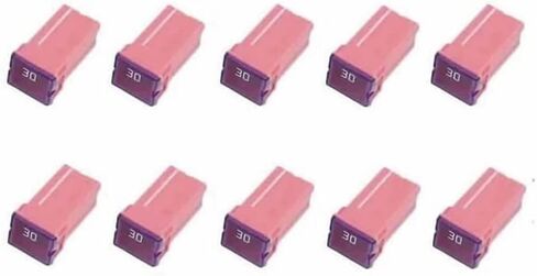 10 Pc Automotive Tall Profile JCASE Fuse 40 Amp Fuse Kit for Ford, Chevy/GM, Nissan, and Toyota Pickup Trucks, Cars and SUVs in Saudi Arabia