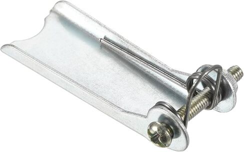 طقم مزلاج أمان M METERXITY - استبدال وصلة ربط جهاز الاستقبال بخطاف الانزلاق Clevis ينطبق على مقطورة / رافعة خطاف السحب (طول 1.7 بوصة، فضي) in Kuwait