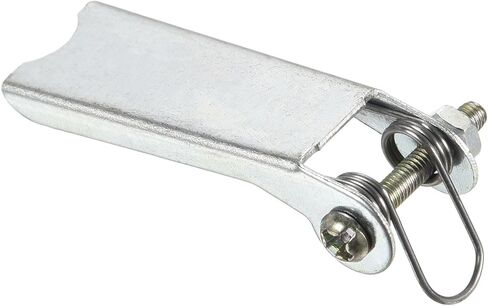 طقم مزلاج أمان M METERXITY - استبدال وصلة ربط جهاز الاستقبال بخطاف الانزلاق Clevis ينطبق على مقطورة / رافعة خطاف السحب (طول 1.7 بوصة، فضي) in Kuwait