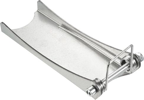 طقم مزلاج أمان M METERXITY - استبدال وصلة ربط جهاز الاستقبال بخطاف الانزلاق Clevis ينطبق على مقطورة / رافعة خطاف السحب (7 بوصات طويلة، فضي) in Kuwait