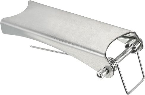 طقم مزلاج أمان M METERXITY - استبدال وصلة ربط جهاز الاستقبال بخطاف الانزلاق Clevis ينطبق على مقطورة / رافعة خطاف السحب (7 بوصات طويلة، فضي) in Kuwait