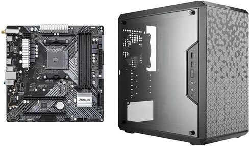 اللوحة الأم ASRock B450M/AC R2.0 AM4 AMD Promontory B450 SATA 6Gb/s Micro ATX AMD in Kuwait