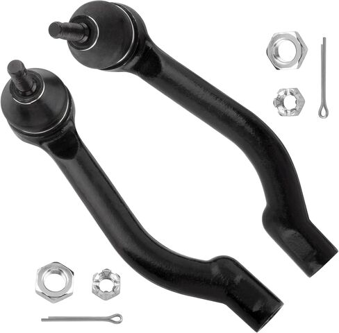 BOXI 4pcs Front Inner Outer Tie Rod End Links Fit for Nissan Rogue 2008 2009 2010 2011 2012 2013 / for Nissan Rogue Select 2014-2015 | EV800550 ES800583 ES800582 in Saudi Arabia