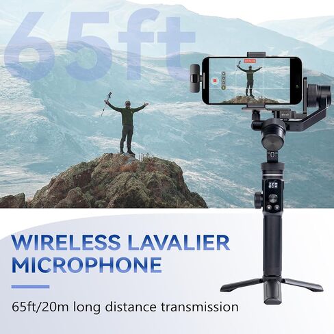 ميكروفون OEH Lavalier، ميكروفون Lavalier لجهاز iPhone iPad، ميكروفون لاسلكي احترافي، ميكروفون Lavalier لتقليل الضوضاء لتسجيل الفيديو، الألعاب المباشرة، المقابلات، مدونة الفيديو in Saudi Arabia