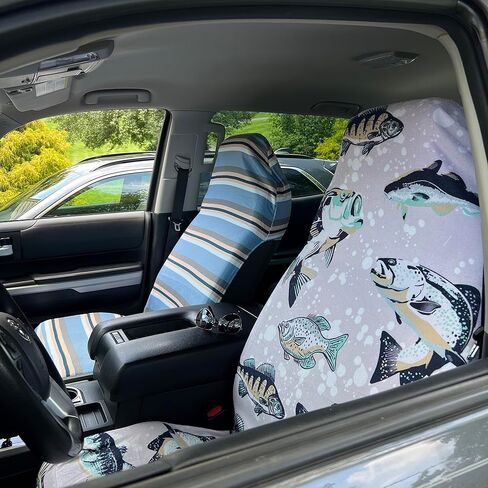 مقعد الربان - غطاء مقعد الكابتن - غطاء مقعد القارب - ميكروفايبر (ببغاء الجنة) in Kuwait