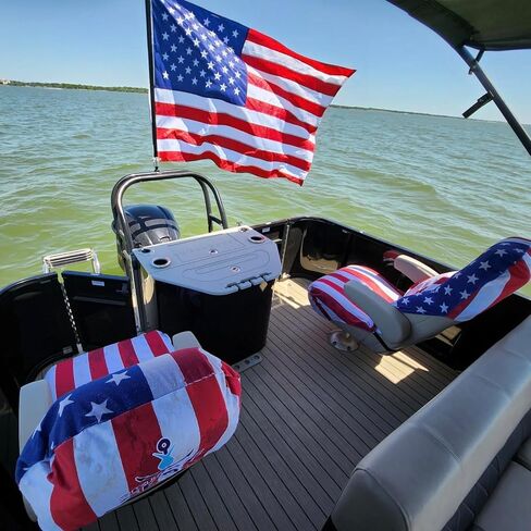 مقعد الربان - غطاء مقعد الكابتن - غطاء مقعد القارب - ميكروفايبر (ببغاء الجنة) in Kuwait