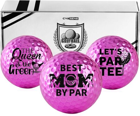 CybGene Golf Gifts for Women Unique, Colored Golf Balls, Cool Accessories for Golfers, Golf Lovers, for Mother's Day, Birthday and Christmas in Kuwait
