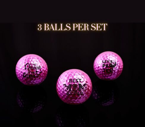CybGene Golf Gifts for Women Unique, Colored Golf Balls, Cool Accessories for Golfers, Golf Lovers, for Mother's Day, Birthday and Christmas in Kuwait