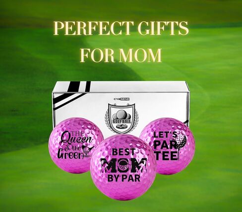 CybGene Golf Gifts for Women Unique, Colored Golf Balls, Cool Accessories for Golfers, Golf Lovers, for Mother's Day, Birthday and Christmas in Kuwait