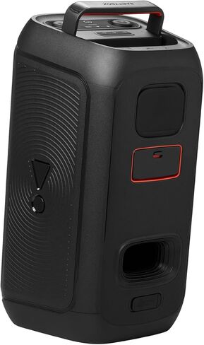 JBL PartyBox Club 120 - Portable Party Speaker with Foldable Handle, Powerful JBL Pro Sound, Futuristic lightshow, Up to 12 Hours of Play time, Splash Proof, Dual Mic & Guitar Inputs (Black) in Kuwait