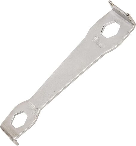 أداة إصلاح صامولة سلسلة الدراجة متعددة الوظائف من الفولاذ المقاوم للصدأ - أداة صيانة الدراجة متينة ومحمولة لسهولة إزالة العجلة المسننة وتثبيت غطاء الغبار in Kuwait