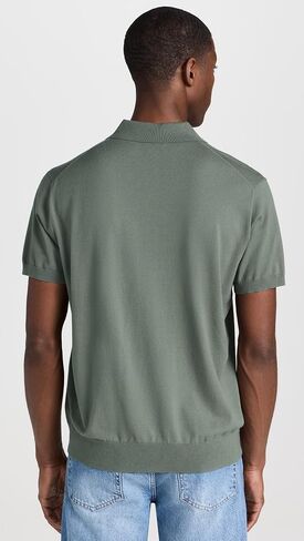 Club Monaco Men's Short Sleeve Tech Johnny Collar Polo in Saudi Arabia