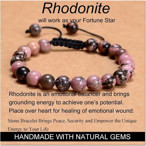 Massive Beads Hematite - Health and Healing Stone - Handmade Yoga Stretch Elastic Bracelet Natural Stone Crystal Healing Power Energy Gifts for Unisex Adult 4mm in Saudi Arabia
