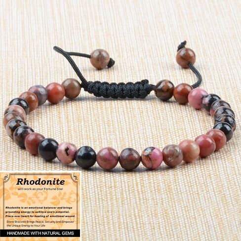 Massive Beads Hematite - Health and Healing Stone - Handmade Yoga Stretch Elastic Bracelet Natural Stone Crystal Healing Power Energy Gifts for Unisex Adult 4mm in Saudi Arabia