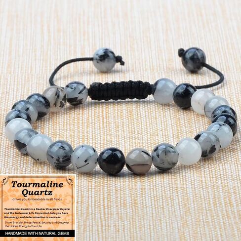 Massive Beads Hematite - Health and Healing Stone - Handmade Yoga Stretch Elastic Bracelet Natural Stone Crystal Healing Power Energy Gifts for Unisex Adult 4mm in Saudi Arabia