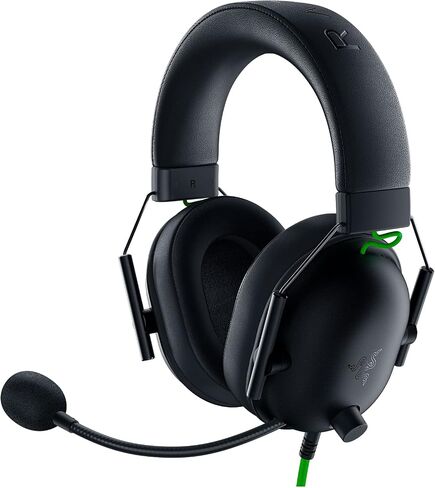 سماعة الألعاب Razer BlackShark V2 X: 7.1 صوت محيطي - برامج تشغيل 50 مم - وسادة إسفنجية الذاكرة - للكمبيوتر الشخصي، PS4، نينتندو سويتش - مقبس سماعة رأس 3.5 مم - أسود كلاسيكي (متجدد) in Saudi Arabia