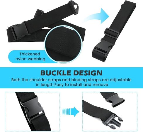 BNYTXV حامل لوح التجديف حبال سوب كاياك، حزام كتف مبطن قابل للتعديل مع مشابك ملحقات لوح التجديف in Kuwait