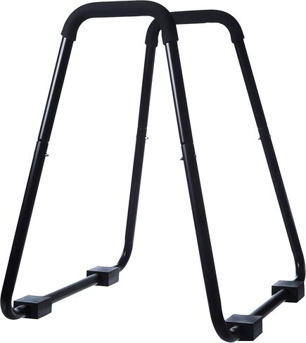 Amazon Basics Dip Fitness Bar - 34 x 32 x 38 Inches, Black in Saudi Arabia