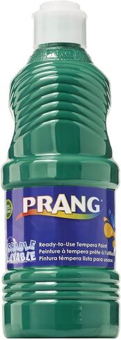 Prang Ready-to-Use Washable Tempera Paint, 16-Ounce Bottle, Green (10704), Pint (Pack of 12) in Saudi Arabia