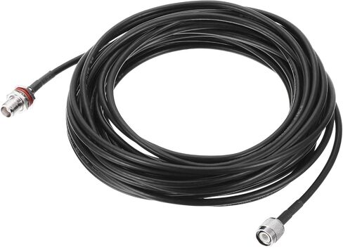 uxcell RG58 RF Coaxial Cable TNC Male to TNC Female Pigtail Jumper Cable 49.2 Feet in Saudi Arabia