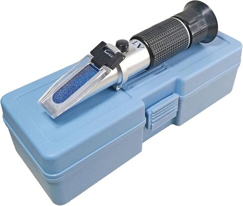 Agriculture Solutions Antifreeze Refractometer Displaying in Fahrenheit for Checking Freezing Point of Automobile Antifreeze Systems and Battery Fluid Condition. Battery Acid, Glycol, Coolant, Antifreeze Tester in Kuwait