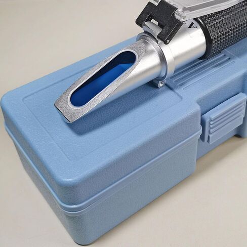 Agriculture Solutions Antifreeze Refractometer Displaying in Fahrenheit for Checking Freezing Point of Automobile Antifreeze Systems and Battery Fluid Condition. Battery Acid, Glycol, Coolant, Antifreeze Tester in Kuwait