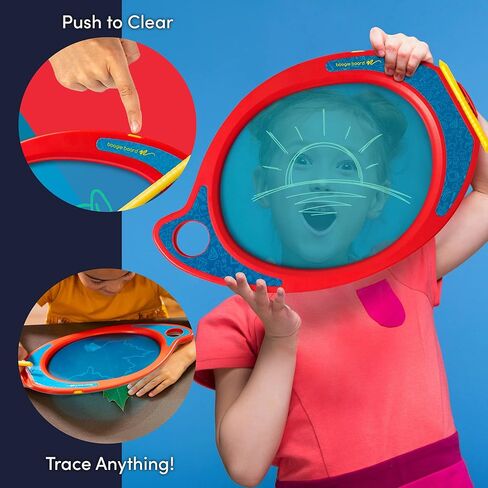Boogie Board Play n' Trace with Transparent Tracing Board, Stylus, and Templates for Kids to Write, Trace and Draw, For Boys and Girls, Ages 3+ in Saudi Arabia