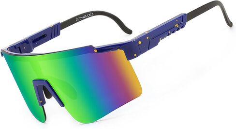 YuJian Sports Sunglasses for Men Women Youth Baseball Softball Sunglasses UV400 Protection Cycling Glasses in Saudi Arabia