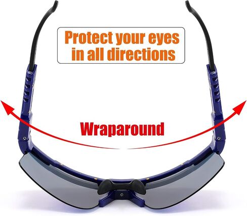 YuJian Sports Sunglasses for Men Women Youth Baseball Softball Sunglasses UV400 Protection Cycling Glasses in Saudi Arabia