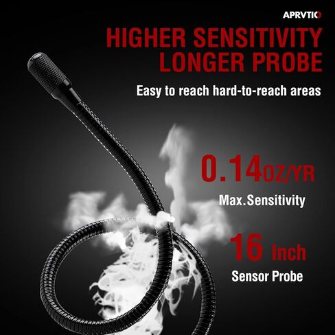 كاشف تسرب المبردات، كاشف تسرب الفريون Aprvtio ALD-200، يعمل بالبطارية، كاشف تسرب غاز الهالوجين للسيارات من أجل R134A R410A R22 R1234YF R600a R290 CFCs HCFCs HFCs HCs HFOs in Kuwait