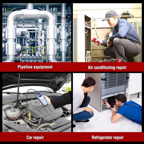 كاشف تسرب المبردات، كاشف تسرب الفريون Aprvtio ALD-200، يعمل بالبطارية، كاشف تسرب غاز الهالوجين للسيارات من أجل R134A R410A R22 R1234YF R600a R290 CFCs HCFCs HFCs HCs HFOs in Kuwait