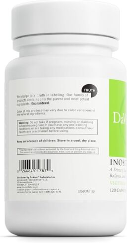 DAVINCI Labs - Inositol + Vitex Plus - A Dietary Supplement to Support Hormone Balance and Healthy Ovarian Function - Vegetarian, Gluten Free, Soy Free - 120 Capsules in Saudi Arabia