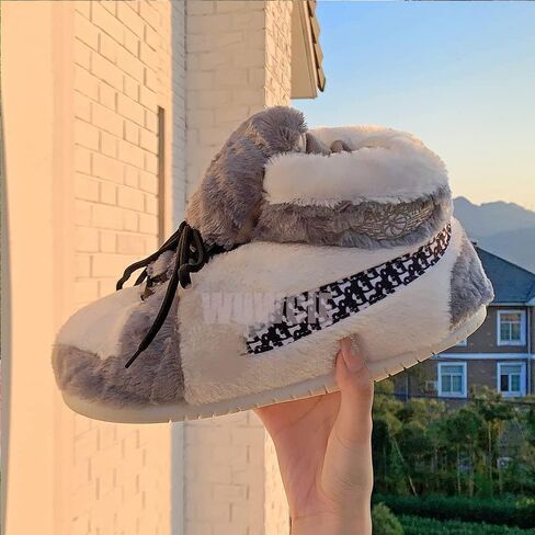 ROCKFOX Sneaker Slippers Non Slip Sole Indoor House Plush Slippers Unisex Indoor Floor Cotton Shoes in Saudi Arabia