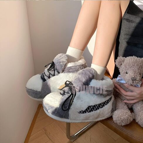 ROCKFOX Sneaker Slippers Non Slip Sole Indoor House Plush Slippers Unisex Indoor Floor Cotton Shoes in Saudi Arabia