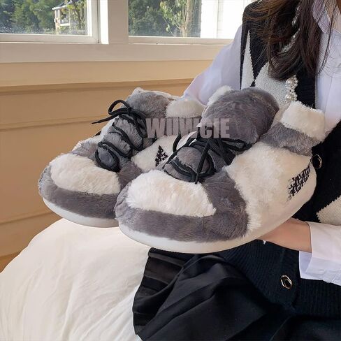 ROCKFOX Sneaker Slippers Non Slip Sole Indoor House Plush Slippers Unisex Indoor Floor Cotton Shoes in Saudi Arabia