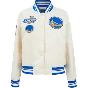 Pro Standard NBA womens Womens Nba Retro Classics Satin Jacket in Saudi Arabia