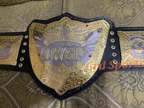 حزام بطولة المصارعة للوزن الثقيل GRD V5 مزدوج مطلي بالذهب in Kuwait