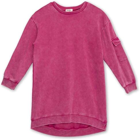 Speechless Girls' Long Sleeve Sweatshirt Dress in Saudi Arabia