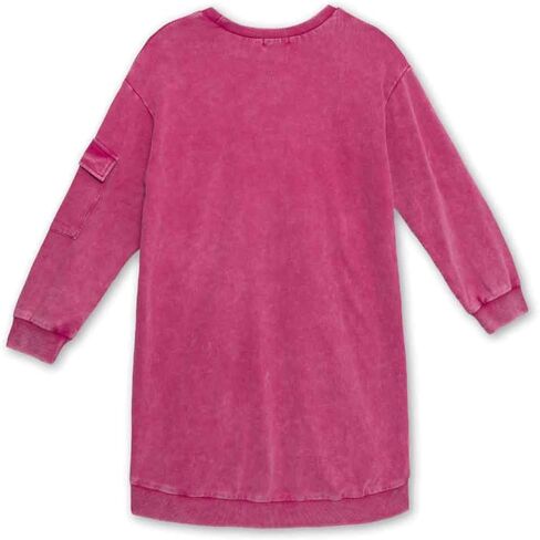 Speechless Girls' Long Sleeve Sweatshirt Dress in Saudi Arabia