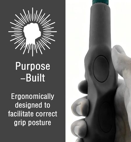 Rubber Golf Grip Trainer for Correct Hand Position | Golf Training Aid to Enhance Grip Strength & Swing Precision,Golf Accessories for Men Women , Ideal Golfs Gifts for Him or Her in Saudi Arabia